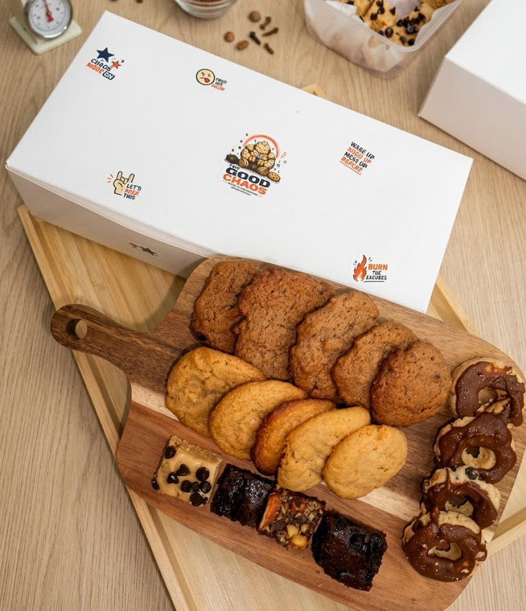 Karmic Crumbs - high-protein cookies and bakes by The Good Chaos